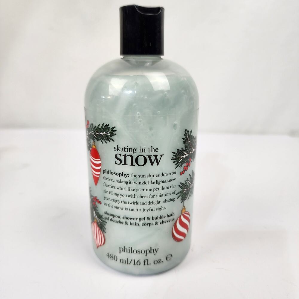 Philosophy Skating in the Snow Shampoo Shower Gel Shampoo 16 Oz New Sealed
